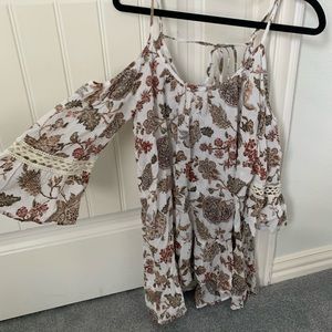 Floral Flow Top
